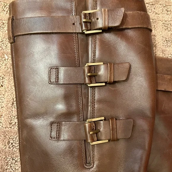 ECCO leather boots. Lightly wore.  Excellent condition! - Picture 4 of 8